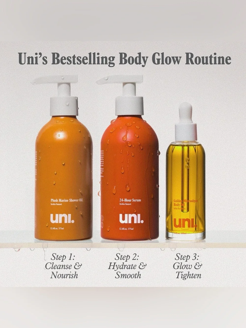 Uni 24-Hour Hydrating Body Serum NWT